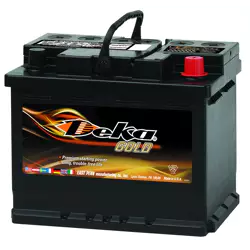 MK Deka 647MF 60Ah 12VDC Flooded Lead-Acid Battery