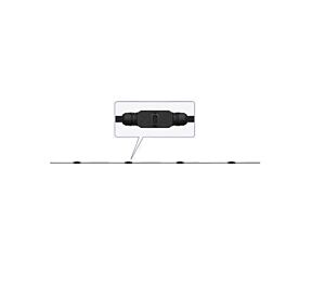 Hoymiles Power AC Trunk Cable 10 AWG 2 Meter for HM/HMS Microinverters