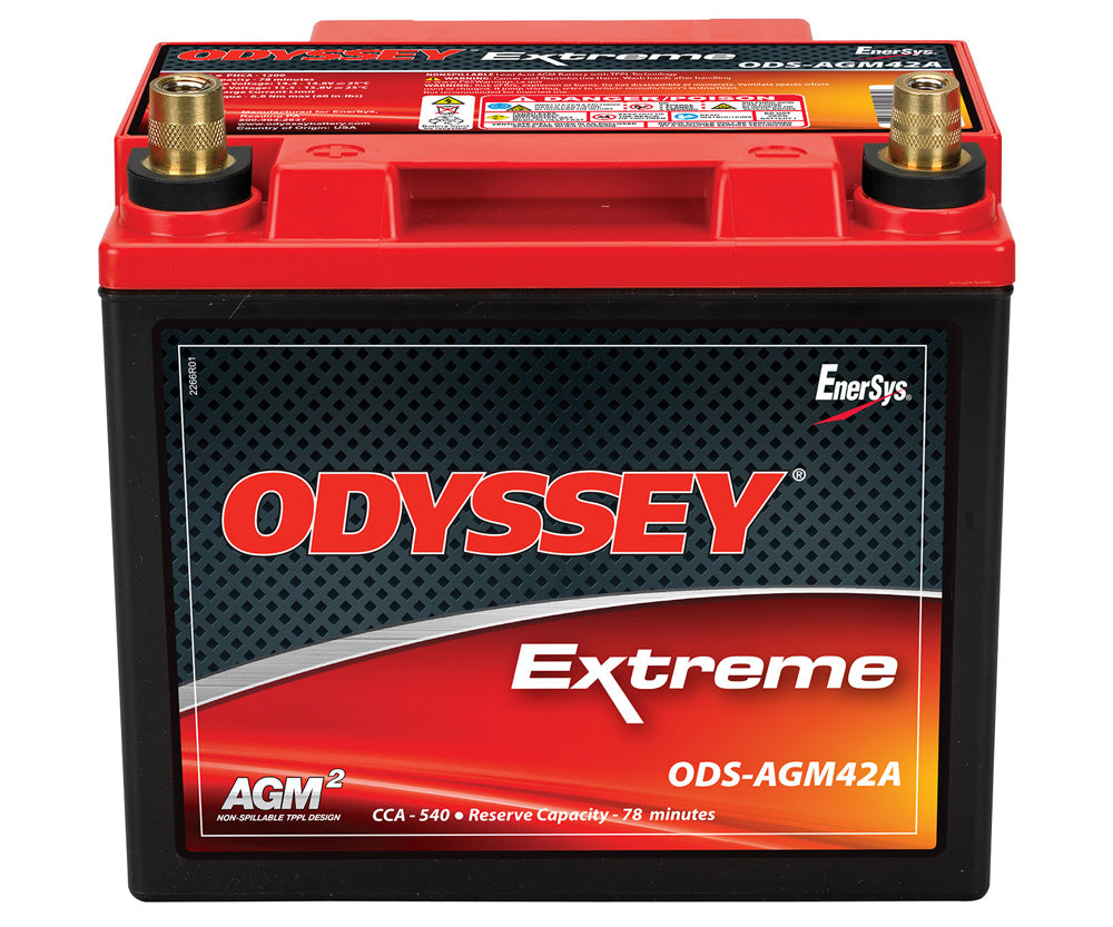 Odyssey Battery ODS-AGM42A 42Ah Extreme Series AGM Battery