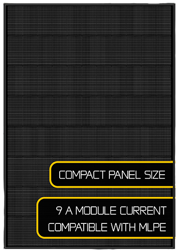 REC Solar REC460AA PURE 2 460Watt Half-Cell Black on Black Monocrystalline Solar Panel