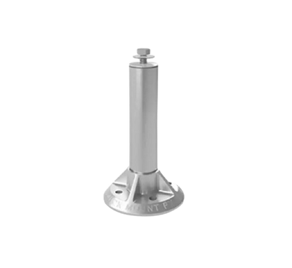 Ironridge QBase 6.5" Post (incl. post to rack h/w), Mill (Priced as each)