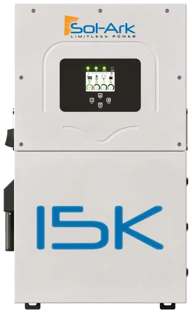 Sol-Ark 15kW Hybrid Inverter with EMP (SA-15K-2P-N-EMP)