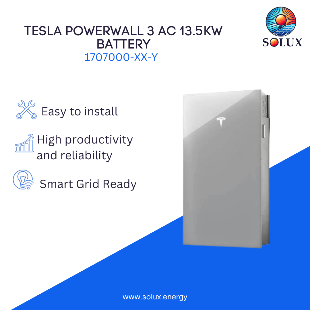 Tesla 1707000-XX-Y Powerwall 3 AC 13.5kW Battery
