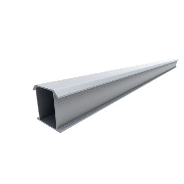Quickmount Domestic QM ClickFit Standard Rail 171.5" - Mill, QM-CF-SD-171M-US