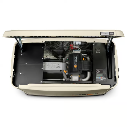 Generac 26/22.5 kW Air-Cooled Standby Generator with Aluminum Enclosure and 200A Automatic Transfer Switch — Model 7291