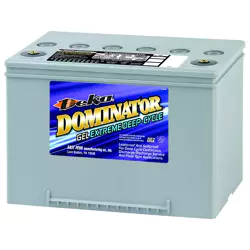 MK Deka 8G40C 40Ah 12VDC Deep Cycle Sealed GEL Battery