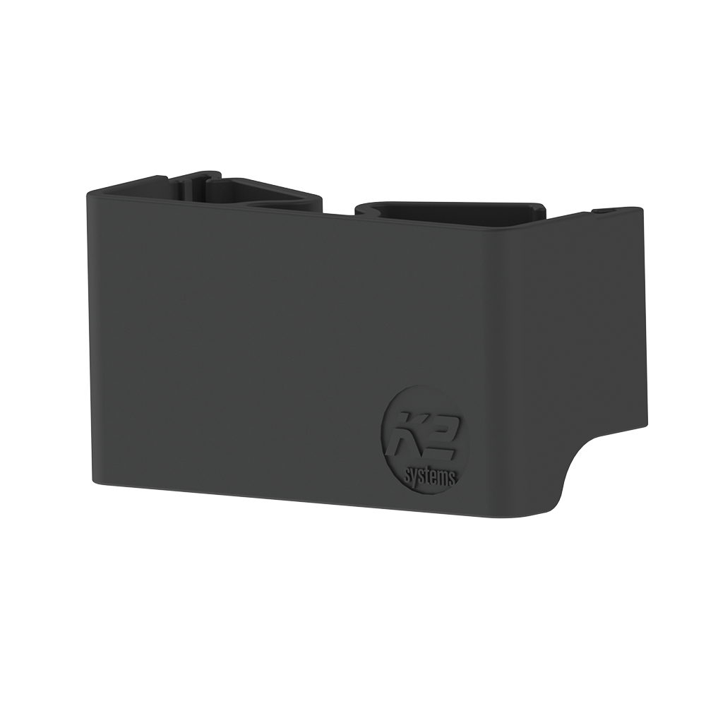 K2 Systems 4000312 CROSS CLAMP SET, Cap, Dark