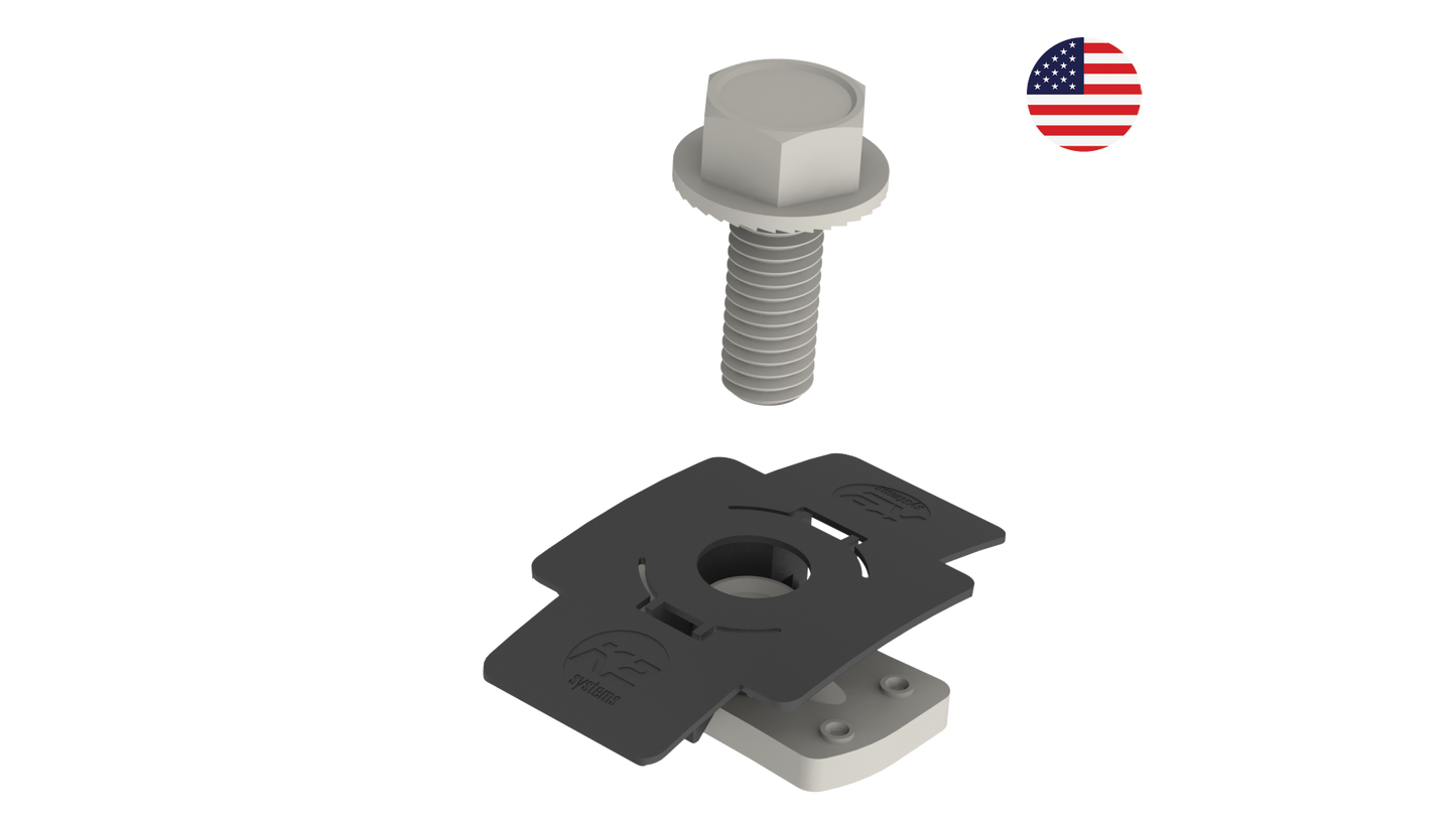 K2 Systems 4000629-H-US DOMESTIC CONTENT* OPTIMIZER MOUNTNG KIT