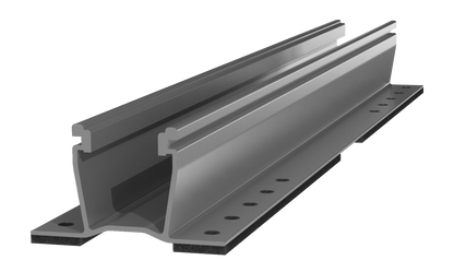 K2 Systems 4000667 BASE, 17in w/EPDM, Mill