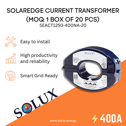 This is an image of 400A MR Current Transformer  (MOQ: 1 Box of 20 pcs)