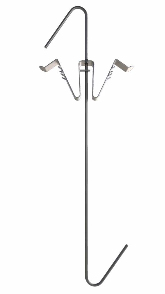 Mantis Mid Panel Wire, Clip, Universal (10 Bags of 50 Clips)
