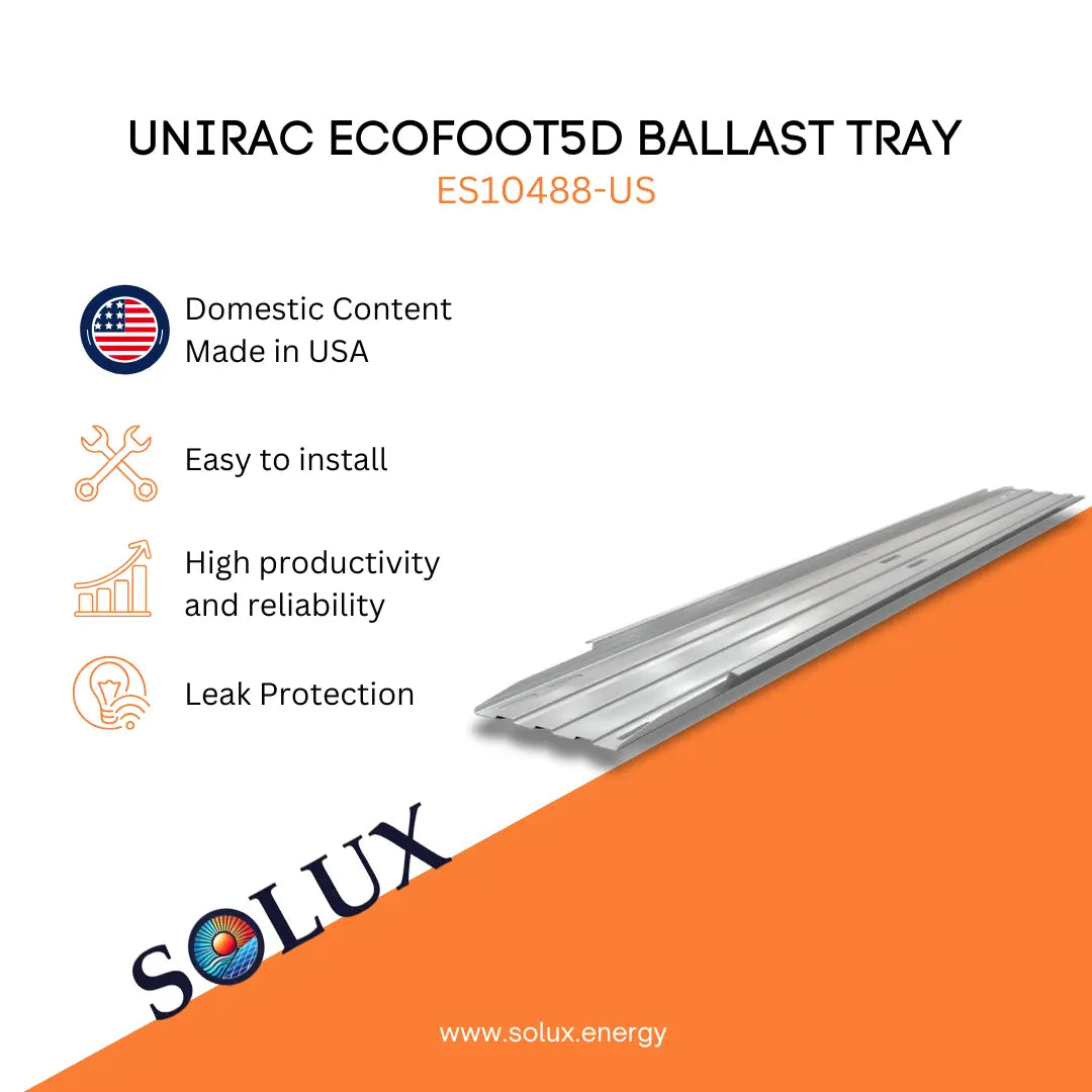 Product Image of Unirac 83" Ballast Tray, ES10488-US (Domestic Solution)