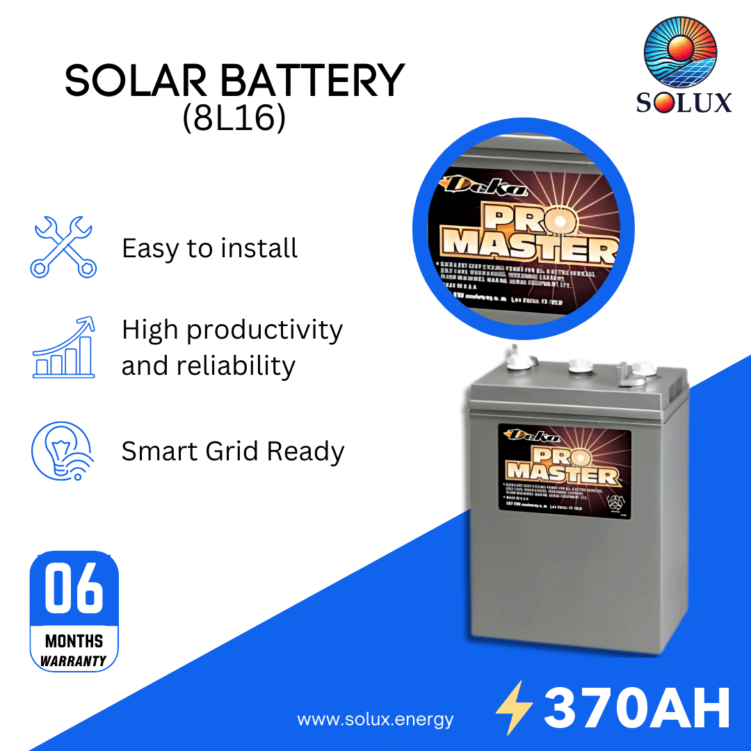This is an image of MK Deka 8L16 Battery FLA