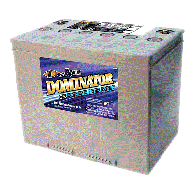 MK Deka Dominator 8G24M 12V 73.6Ah Deep Cycle GEL Battery