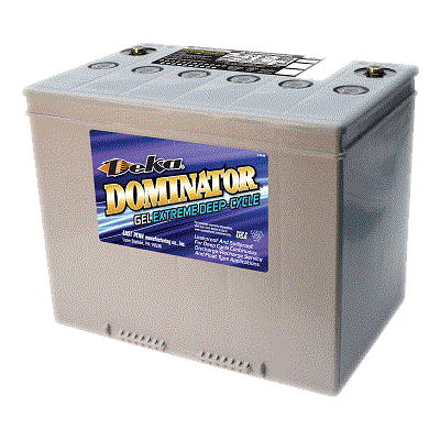 MK Deka Dominator 8G24SS 12V 73.6Ah Deep Cycle GEL Battery