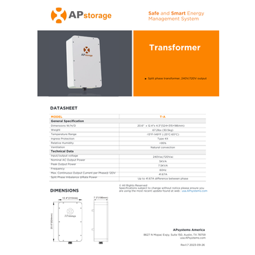 T-A（5K) solar transformers