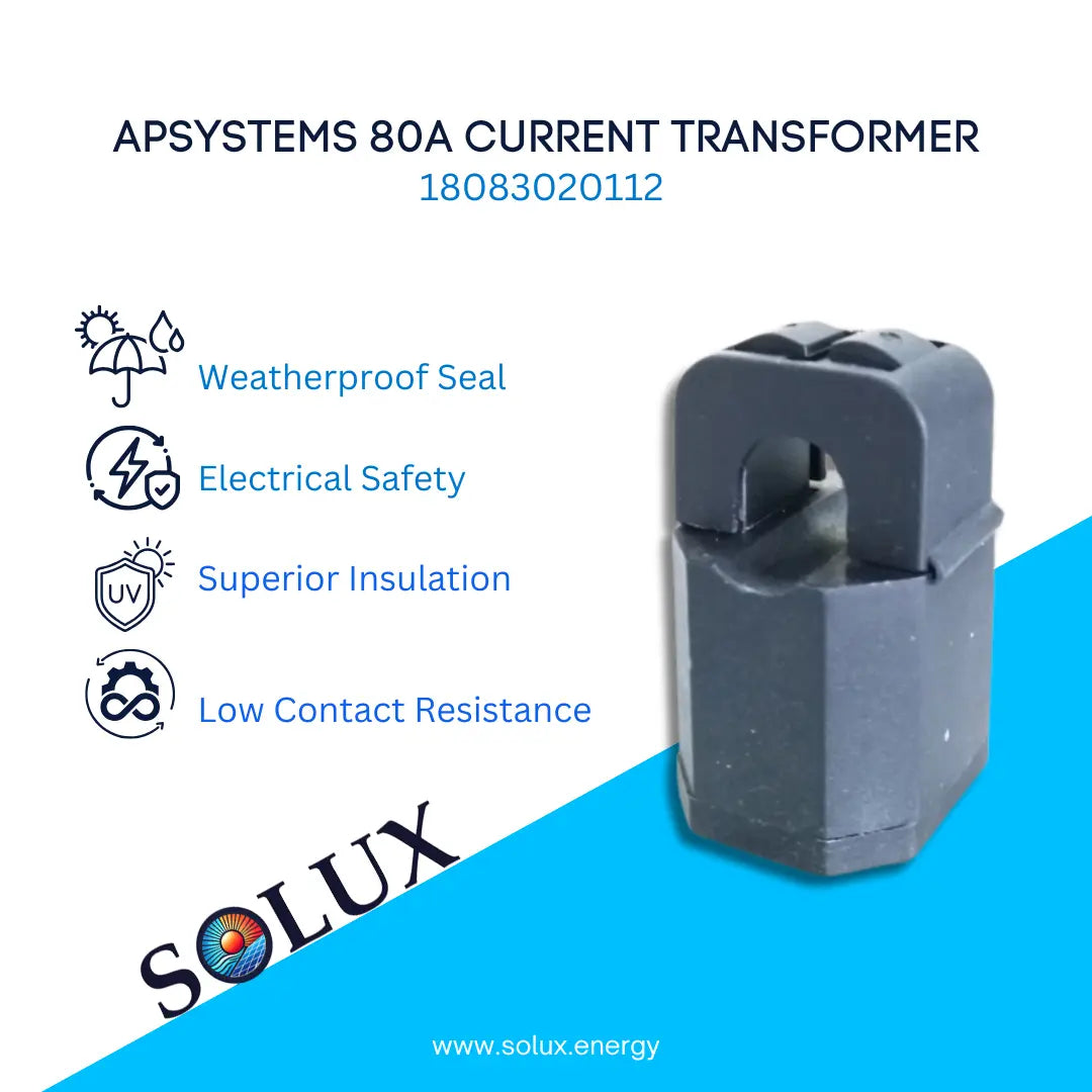This is an image of APSmart 18083020112 Current Transformer CT, 80A