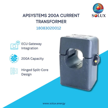This is an image of Apsystems 18083020012 Current Transformer 200A