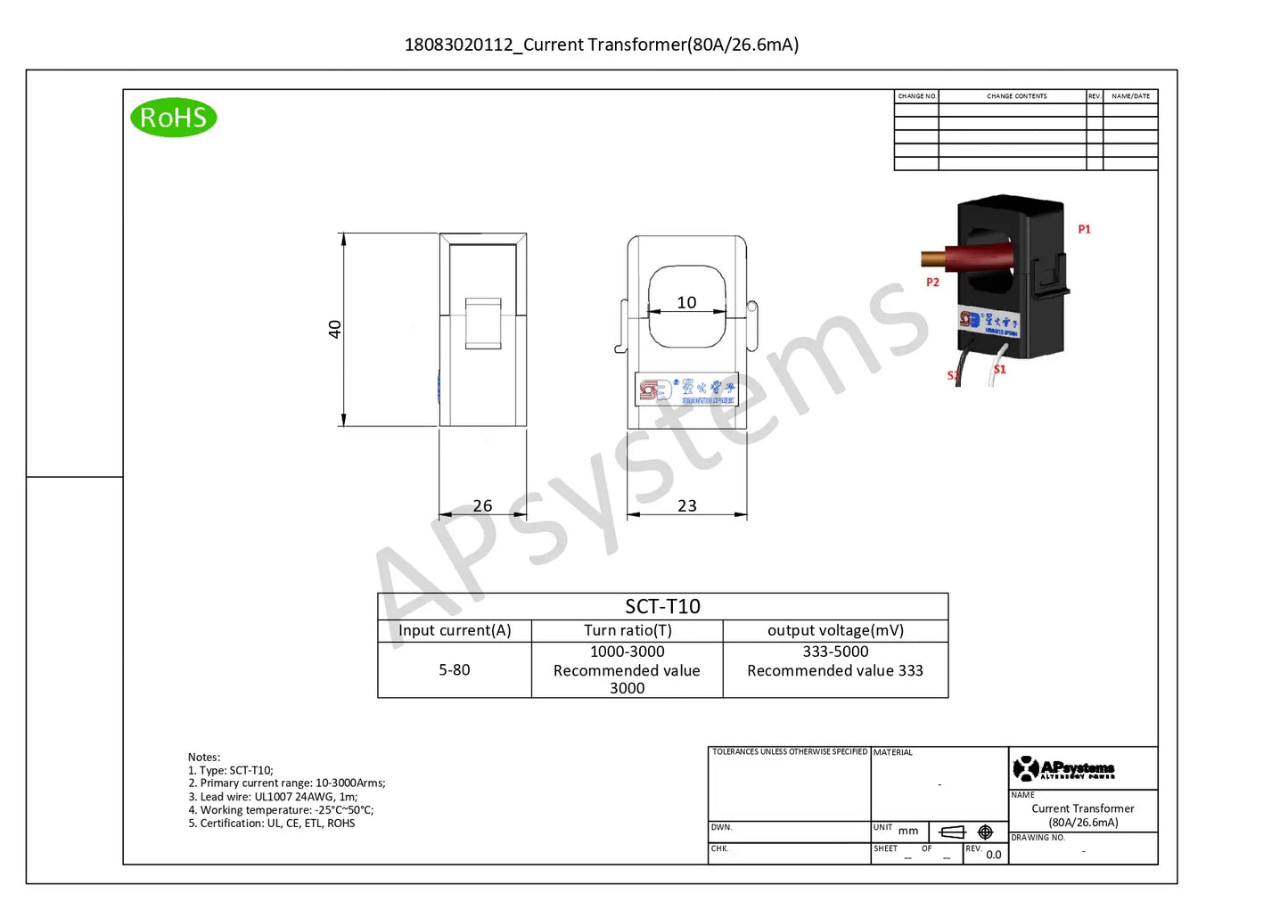 18083020012 current transformer 200a