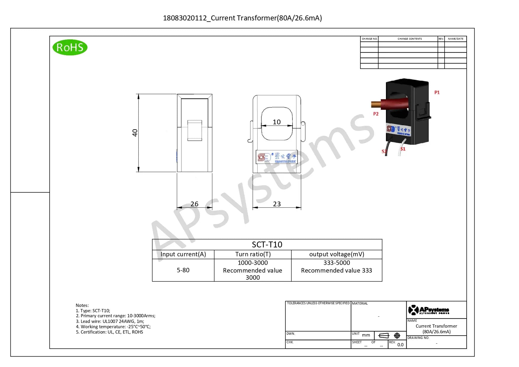 18083020012 current transformer 200a