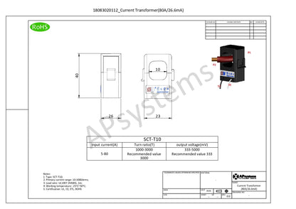 18083020012 current transformer 200a