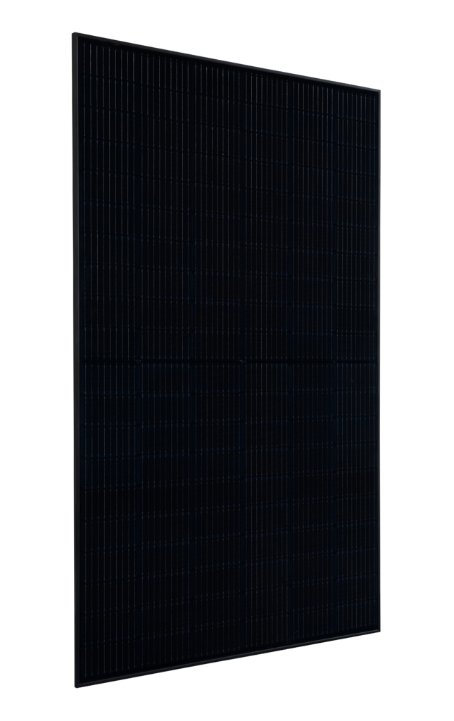Product Image of Aptos DNA-108-MF10-410W-US, all black solar panel