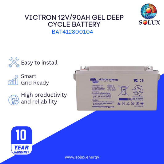Victron 12V/90Ah Gel Deep Cycle Batt.