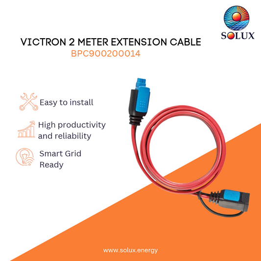 Victron 2 meter extension cable (max. 20A)