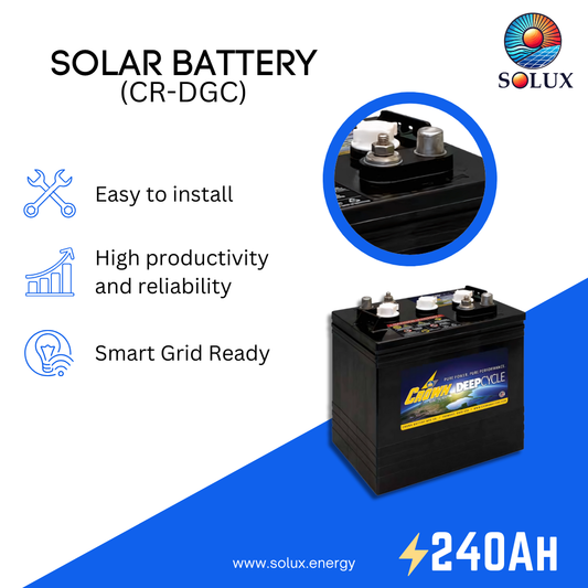 This is an image of CR-DGC Crown Commercial  Deep Cycle Batteries
