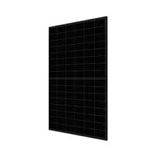 A product image of canadian solar CS6.2-48TM-440H, an all black grid panel on a white background