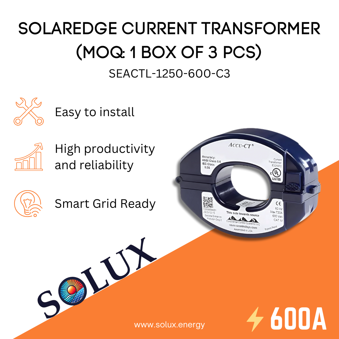 This is an image of Current Transformer Sensors, 600A (MOQ: 1 Box of 3 pcs)