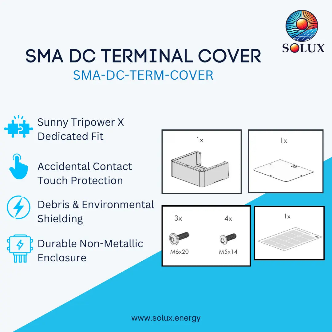 SMA DC-TERM-COVER DC Terminal Cover