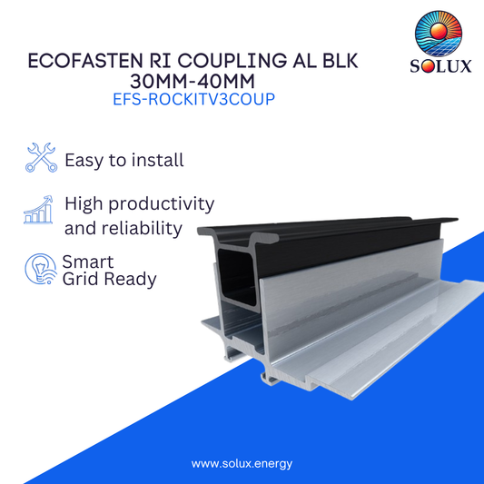 EcoFasten RI COUPLING AL BLK 30mm-40mm