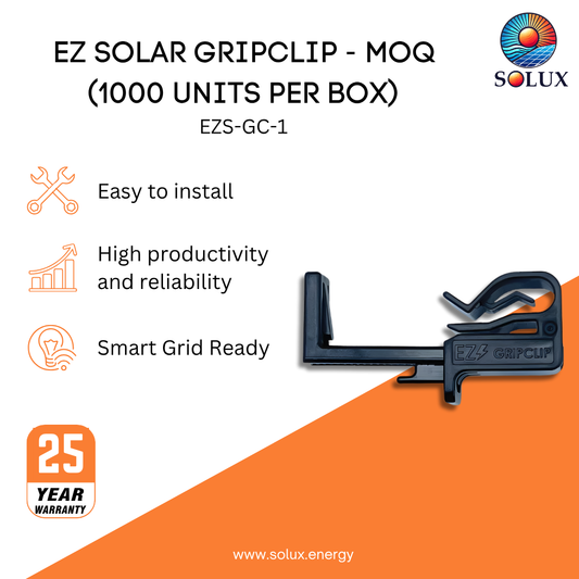 This is an image of Grip Clip EZ Solar (1000 units per box) 