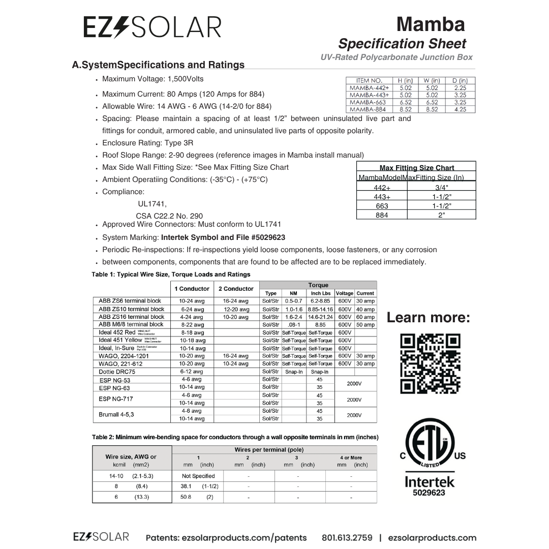 EZS-JB-M.442+ waterproof junction box