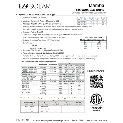 EZS-JB-M.442+ waterproof junction box