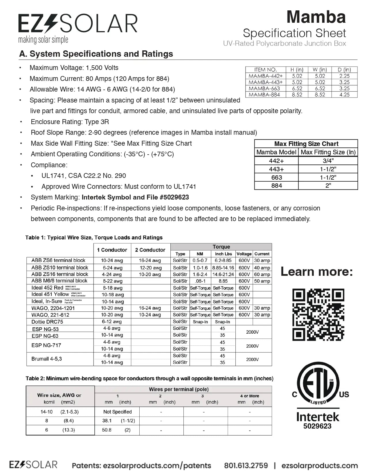 JB-M.663 polycarbonate junction box