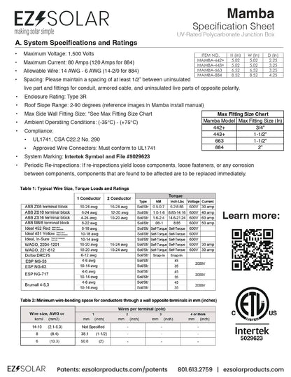 JB-M.663 polycarbonate junction box