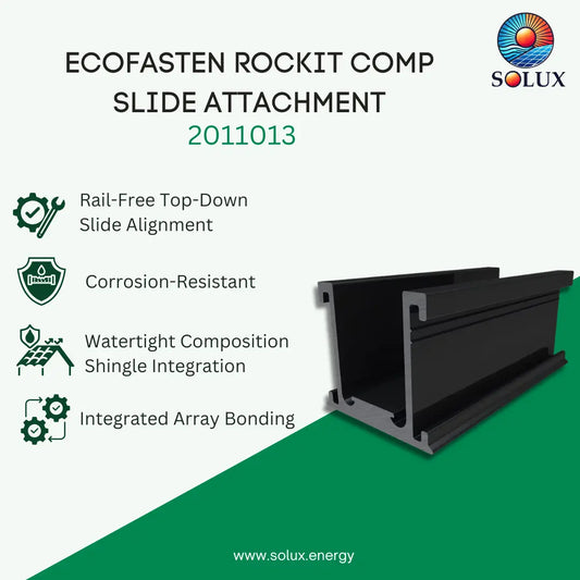 EcoFasten 2011013 Rock-It Railless Comp Slide Attachment