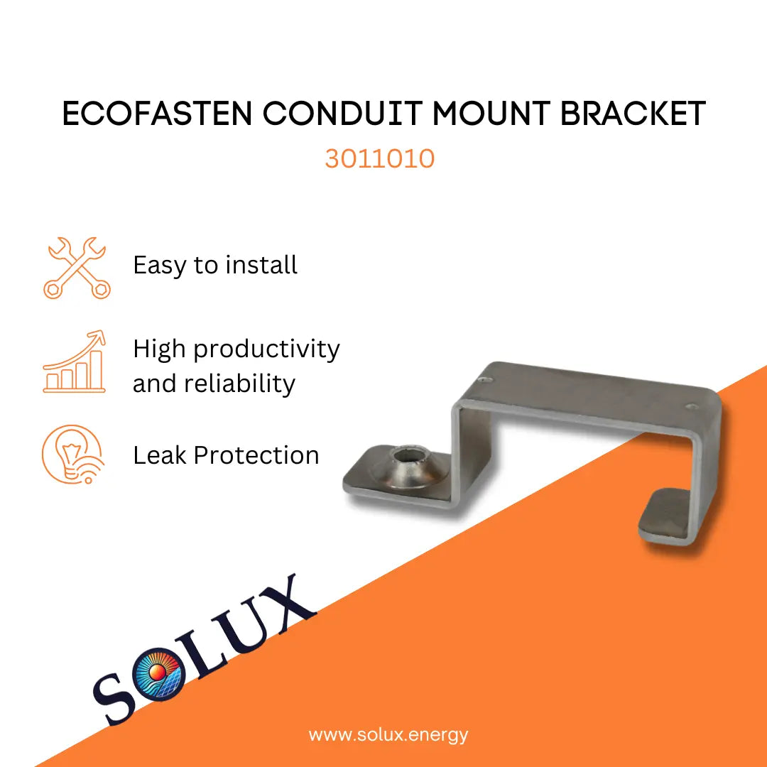 EcoFasten 3011010 Conduit Mount Bracket