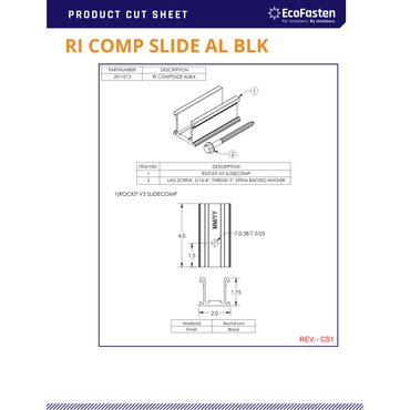 EFS-2011013 slide mounts​