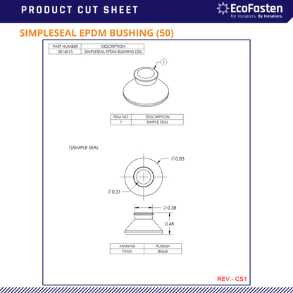  EFS-SIMSEALBSH compression seal​
