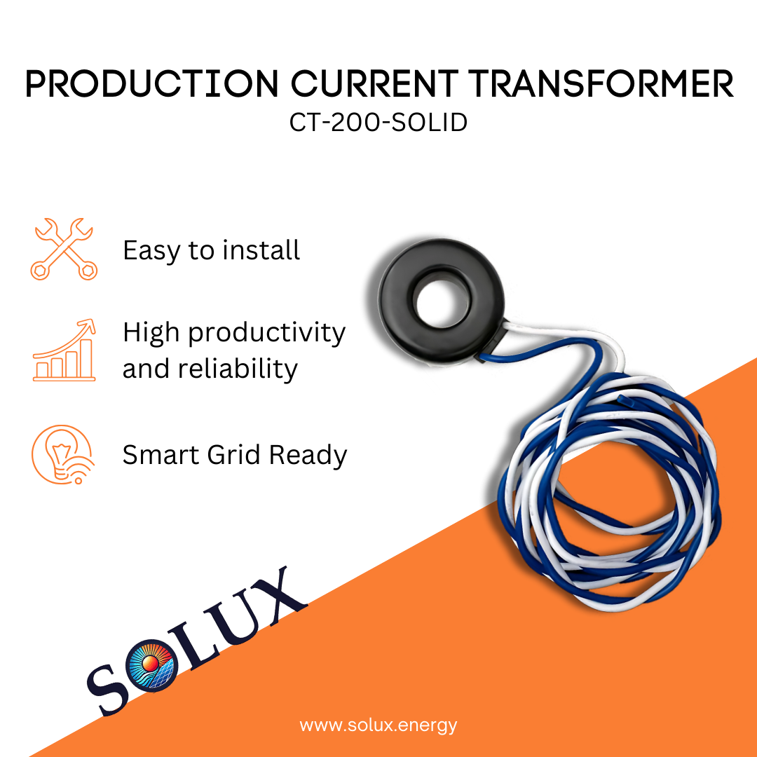 Enphase 200A Solid Core CT – Solux, LLC