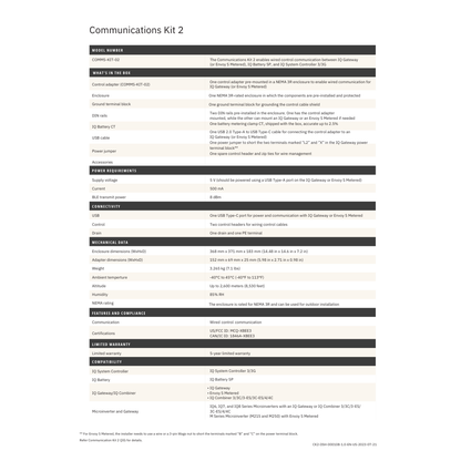 EN-COMMS-KIT-02 network accessories