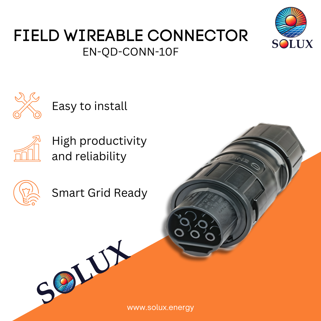 Enphase Field Wireable Connector for 3 Phase Cable – Solux, LLC