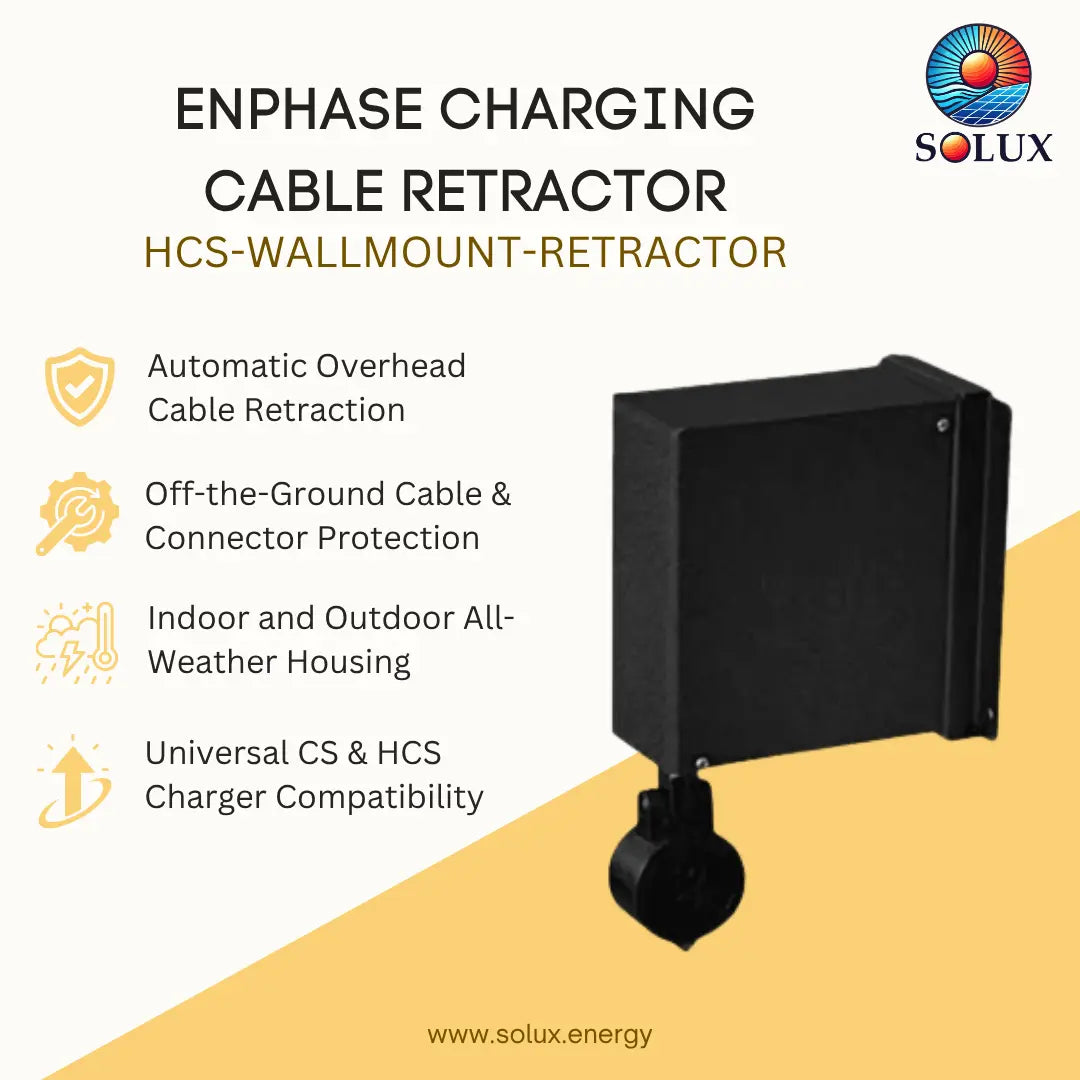 Enphase HCS-WALLMOUNT-RETRACTOR Charging Cable Retractor