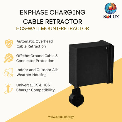 Enphase HCS-WALLMOUNT-RETRACTOR Charging Cable Retractor
