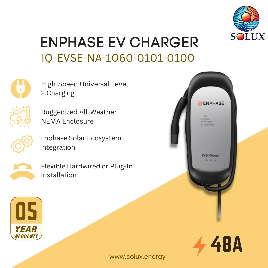 Enphase IQ-EVSE-NA-1060-0101-0100 IQ 60 EV Charger