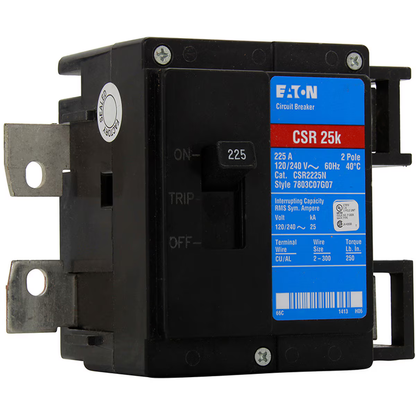 Product image of BRK-125A-2P-240V, an Eaton CSR 125A 2-pole main breaker for Enphase IQ System Controller.