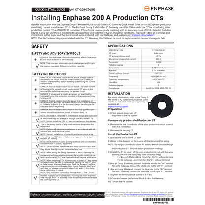 CT-200-SOLID solid core current transformer